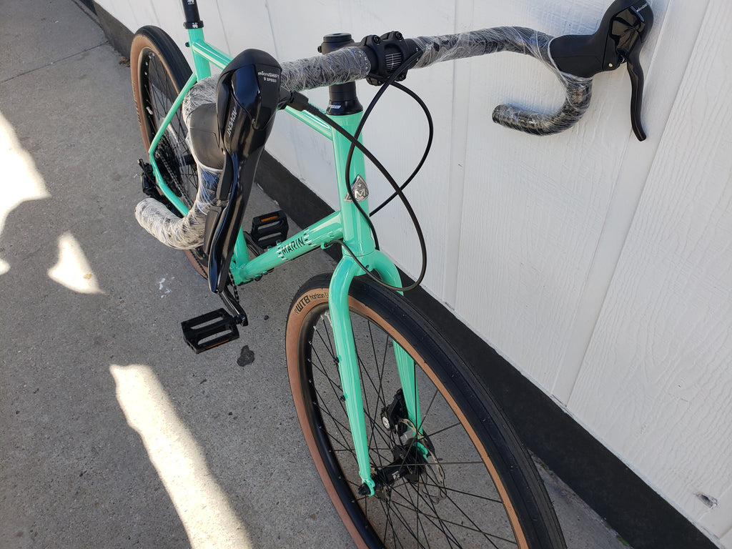 Marin Nicasio + Gravel Bike, Mint Green