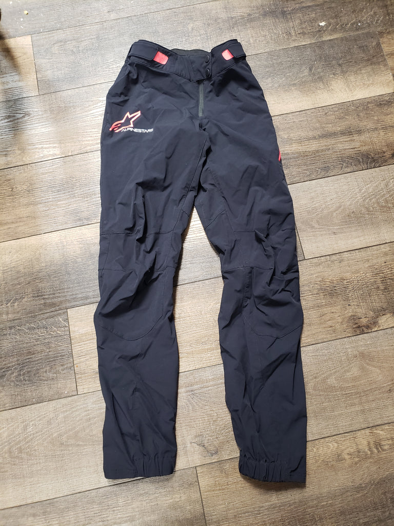 Alpine Stars stretch nylon motocross bike pants youth 26 11-12 yo