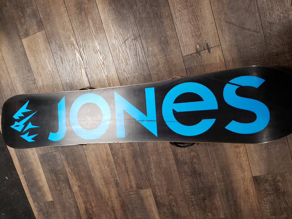 Jones Explorer 161 cm wide snowboard NOW bindings