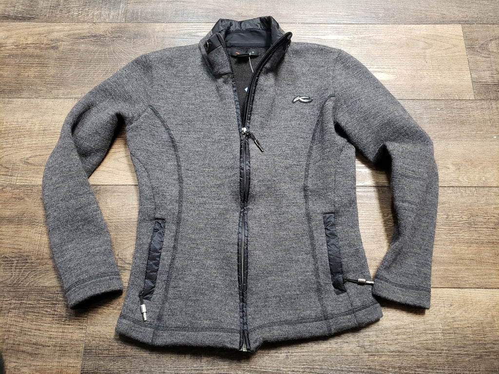 Kjus fleece and wool jacket women small