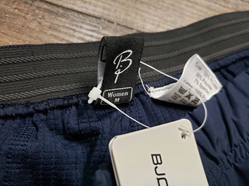 Bjorn-Daehlie XC ski warm up full zip pants wind panels women medium