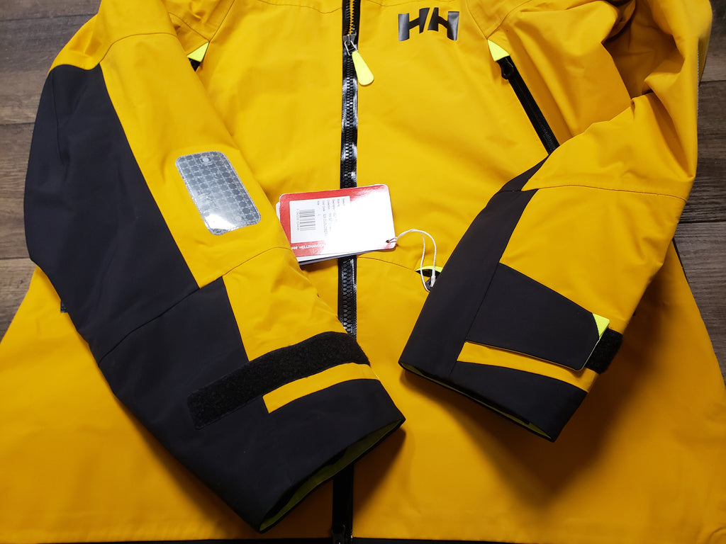 Helly Hansen Aegir Race Jacket 2.0 sailing waterproof men large yellow