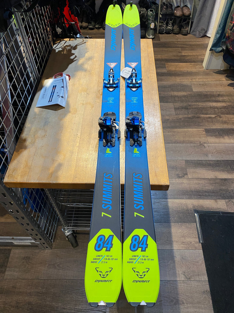 Dynafit Seven Summits+ AT Backcountry Ski Set, 174cm, Lime