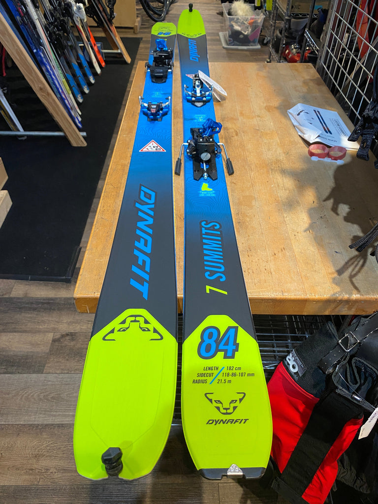 Dynafit Seven Summits+ AT Backcountry Ski Set, 174cm, Lime
