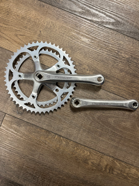 STRONGLIGHT Crankset and Cranks Diamond Square Taper 52t 42t, 170mm cr –  The Extra Mile Outdoor Gear & Bike