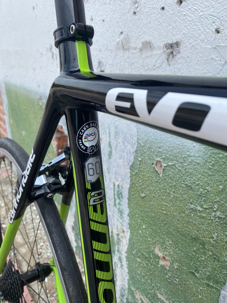 Cannondale EVO Supersix Carbon Road Bike, 60cm power meter