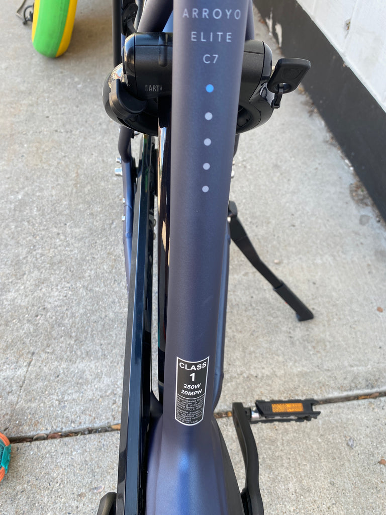 Gazelle Arroyo C7 Elite E-Bike, Saturn Blue