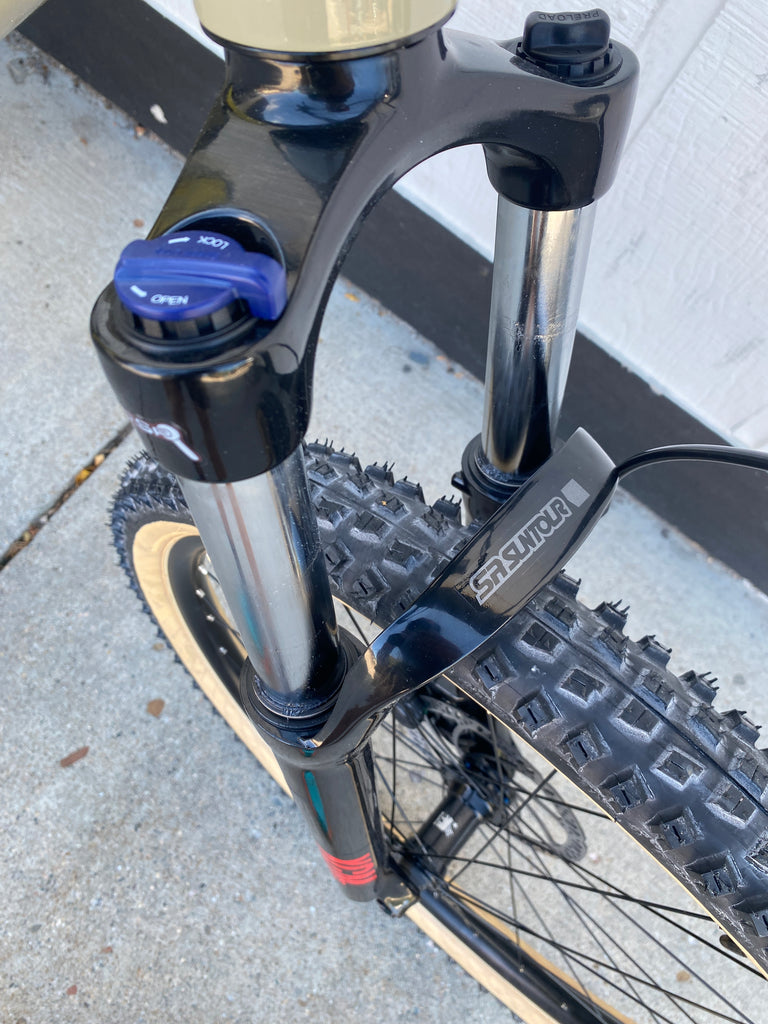 Marin San Quentin 1 Hardtail Mountain Bike, Black/Tan