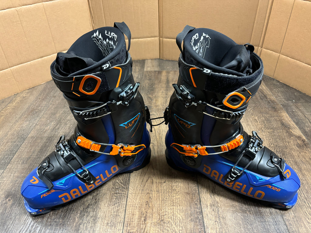 Dalbello Lupo AX 120 AT tech ski boots mondo 29 29.5 men 11 11.5 Grip Walk