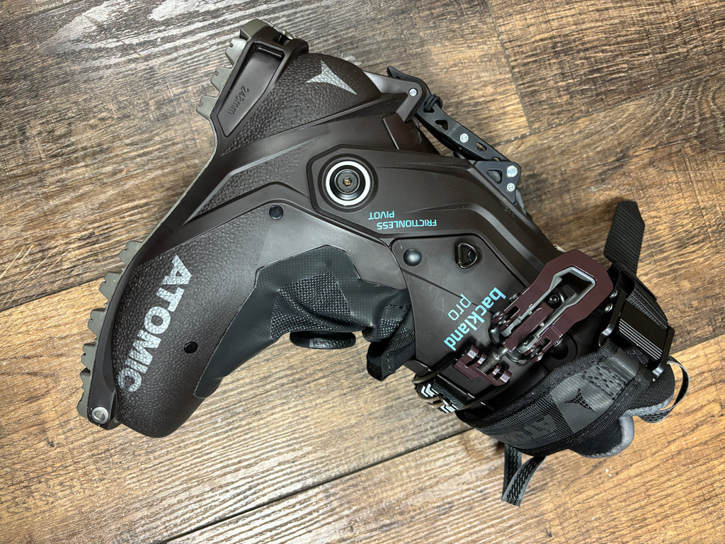 Atomic Backland Pro AT tech ski boots 22.5 women 5.5 new, deep purple