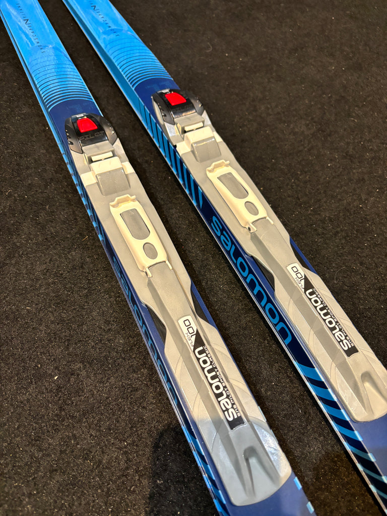 156cm Salomon Snowscape 7 Vitane Classic Touring XC Skis SNS Pilot Bindings