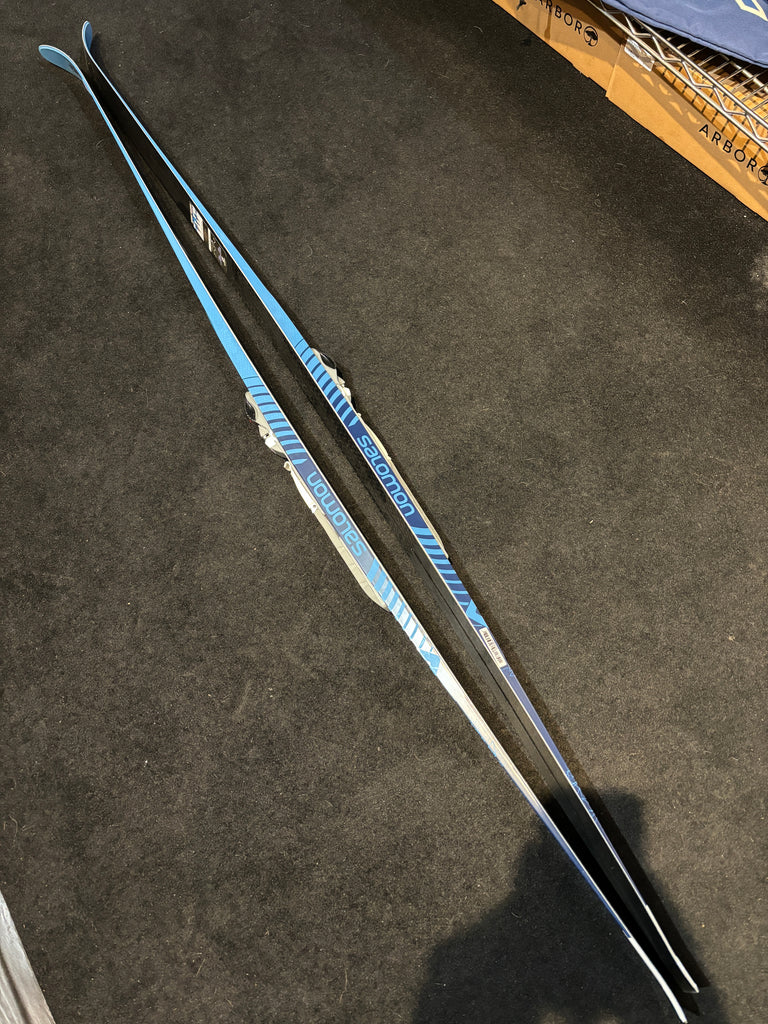 156cm Salomon Snowscape 7 Vitane Classic Touring XC Skis SNS Pilot Bindings
