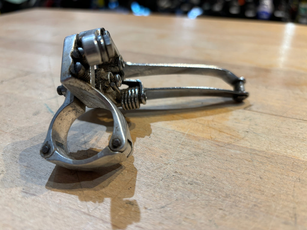 Vintage Campagnolo Double Front Derailleur, 28.6mm Clamp