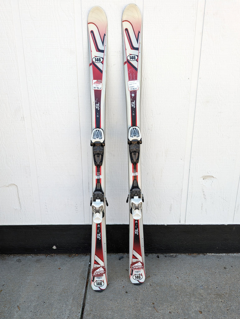K2 Amp Youth Skis, 146cm, Marker Bindings