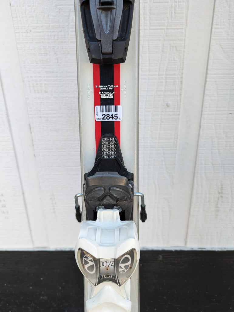 K2 Amp Youth Skis, 136cm, Marker Bindings