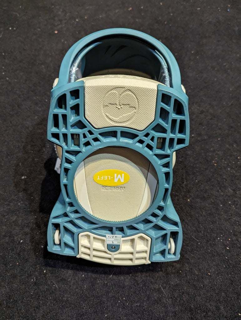 Arbor Acacia Snowboard Bindings, Women S/M, Turquoise