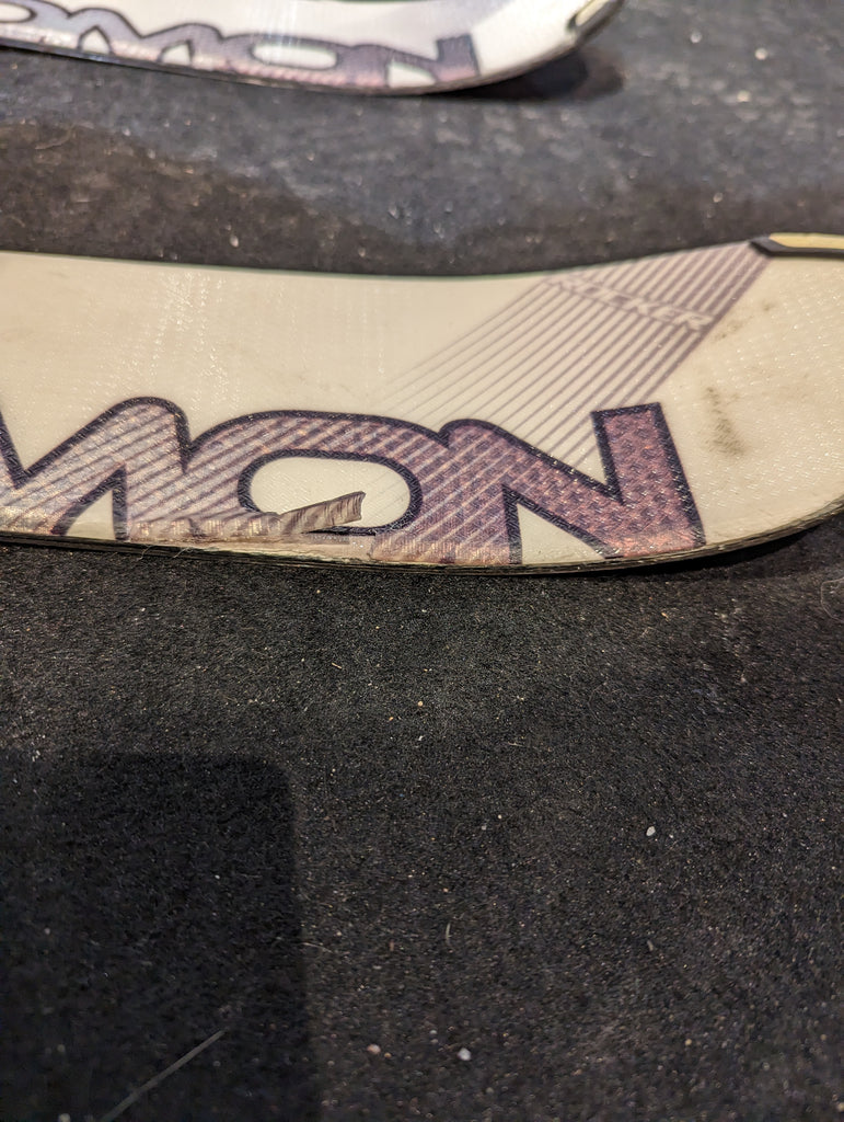 Salomon Enduro LX750R all mountain skis with bindings, 168cm, Missing DIN Cover