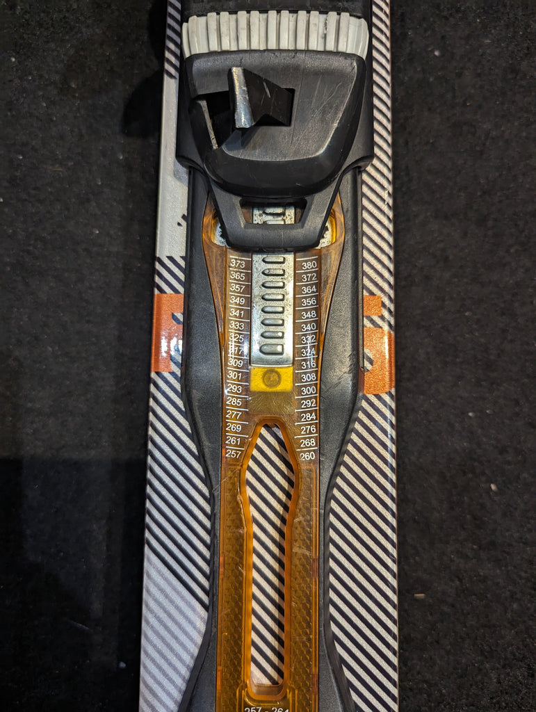 Fischer Hybrid 8.5 175cm Skis w/ Fischer Bindings, All Mountain, OLDER BINDINGS