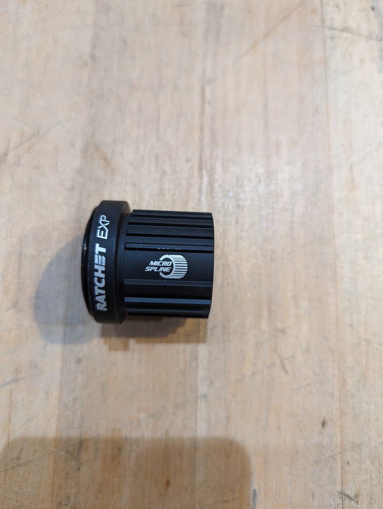 DT Swiss Ratchet EXP Microspline Freehub Body, No Endcap, Thru Axle