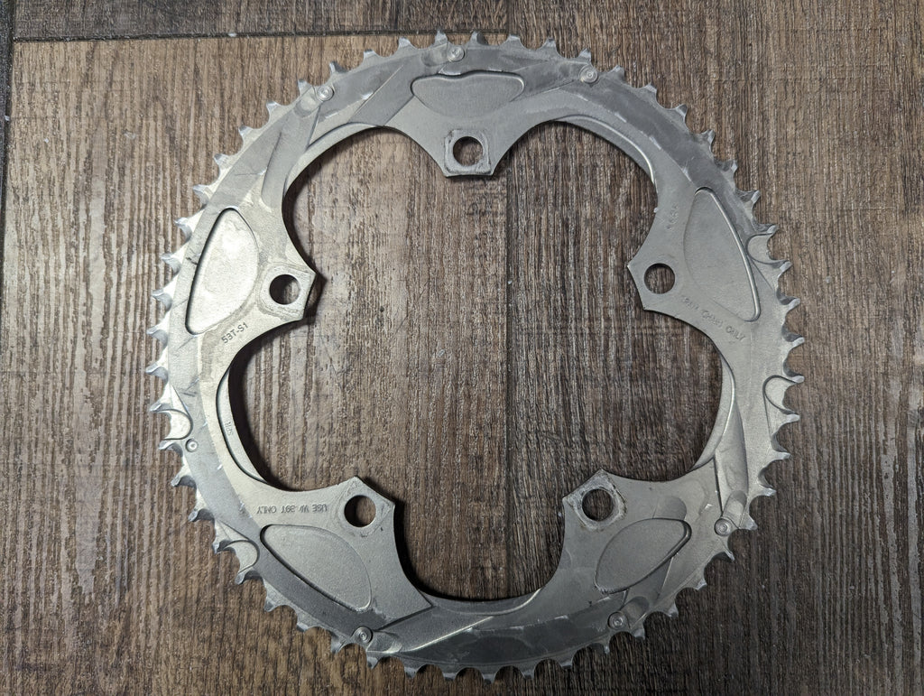 Sram 10 speed Powerglide Chainrings, Double, 53/39t, 130bcd