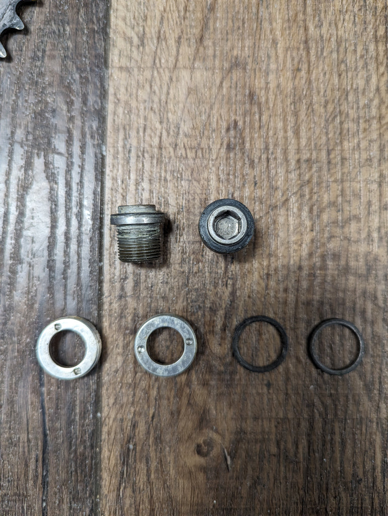 Shimano Dura Ace FC-7701 Double Crankset, 172.5, 53/39t