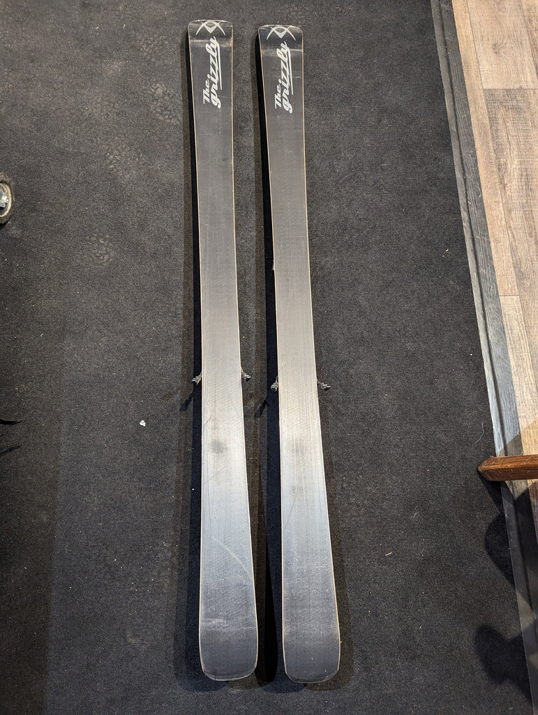 177cm Volkl Grizzly Skis, Older Marker Wideride iPT Bindings