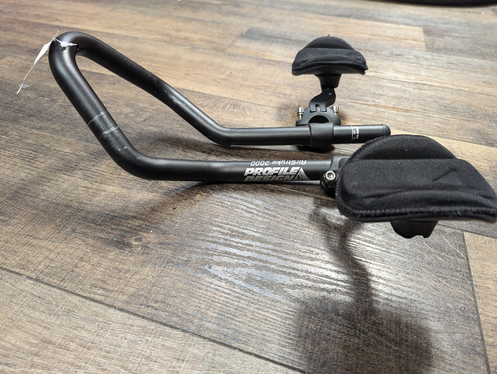Profile Design Airstryke 2000 Clip on Aero Bar TT Triathlon, 23.8 Clamp