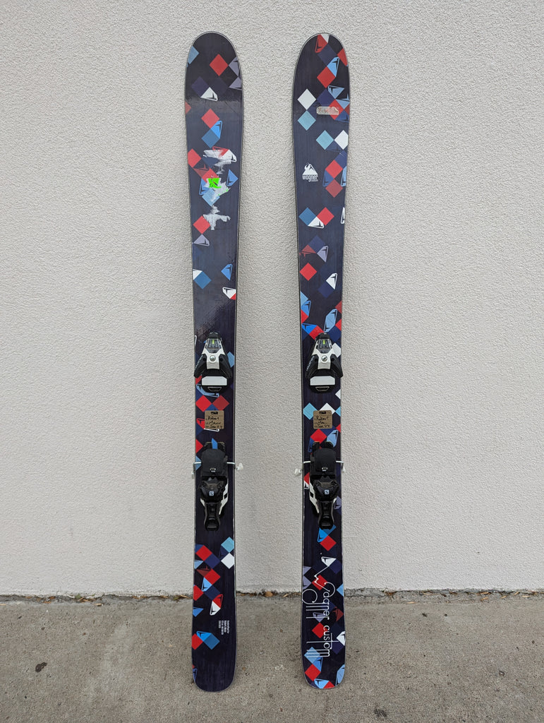 Wagner Custom All Mountain Skis, 171cm, Attack 13 Bindings