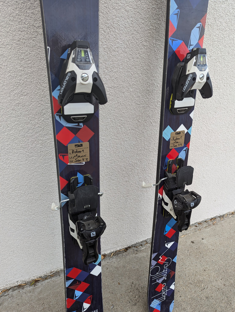Wagner Custom All Mountain Skis, 171cm, Attack 13 Bindings
