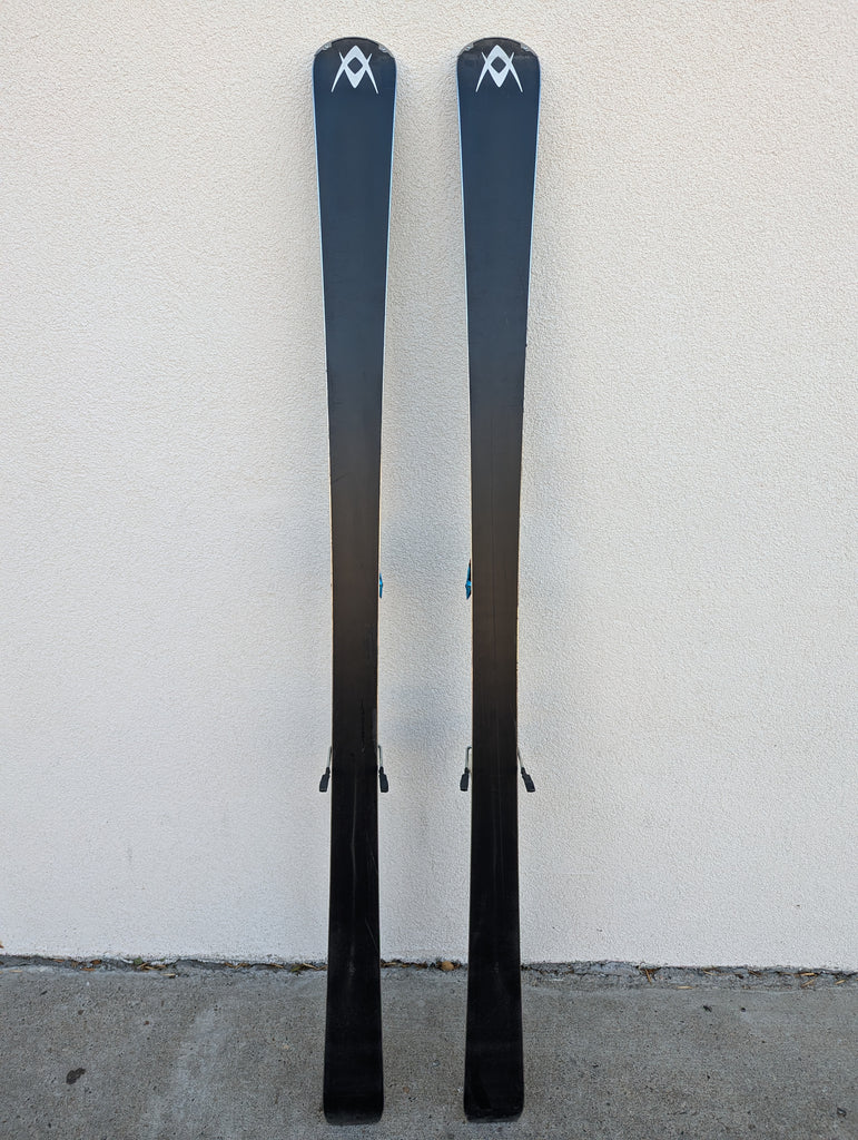 Volkl Code Speedwall Skis, 173cm, Marker R Motion Demo Bindings, Topsheet Damage