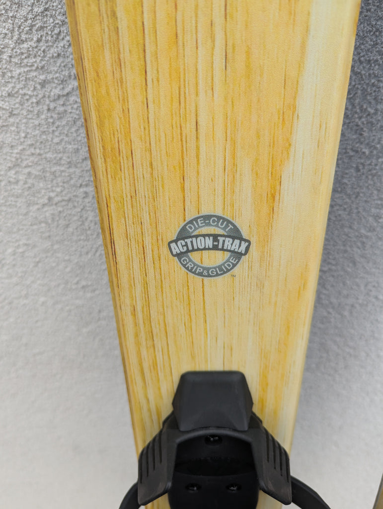 New Whitewoods Outlander Snowshoe Skis, 139cm w/Universal Bindings, Telescopic Poles