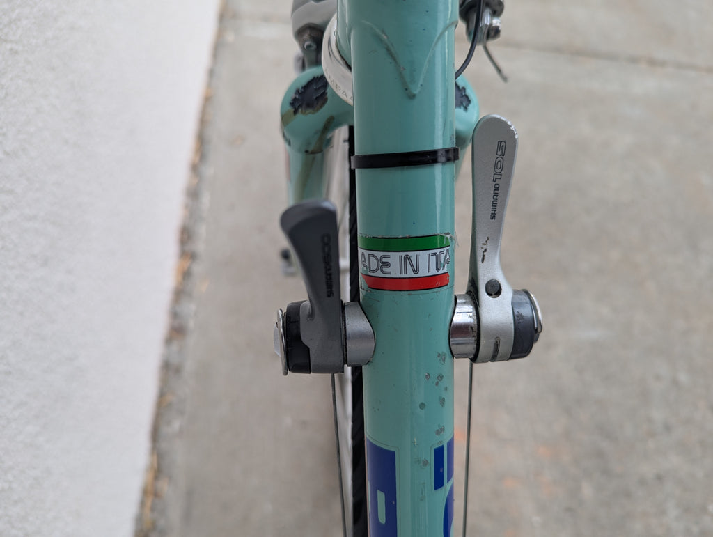 Vintage Bianchi Steel Road Bike, 56/58cm, Made in Italy, AS IS