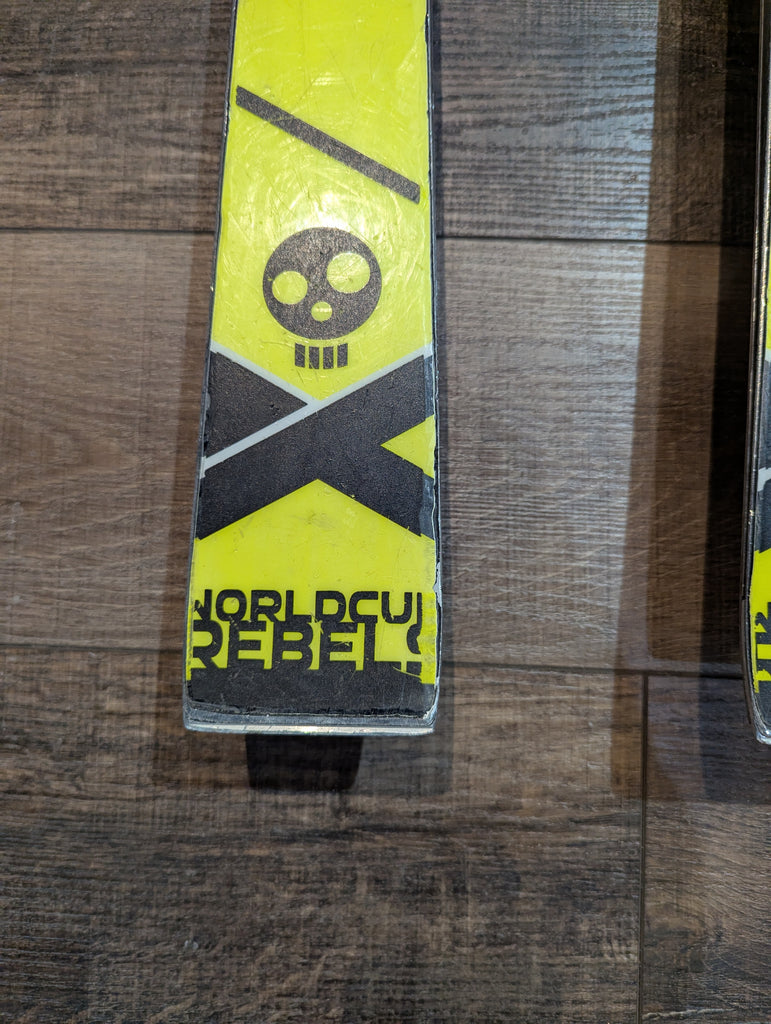 Head I.GS RD Team World Cup Rebels skis, 152cm, with Head Evo AC 9 Bindings