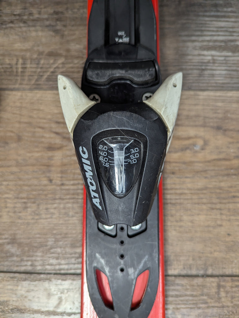 Atomic Redster GS skis, 138cm, with Atomic XTL 7.5 Bindings
