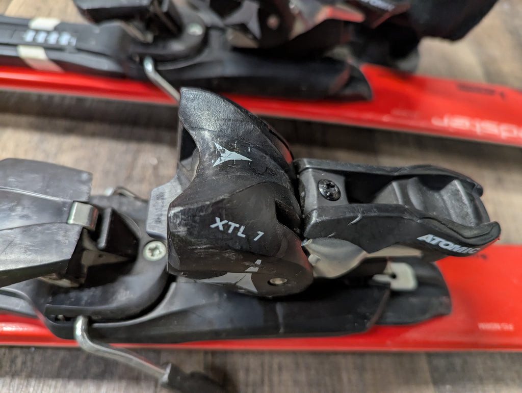 Atomic Redster GS skis, 138cm, with Atomic XTL 7.5 Bindings