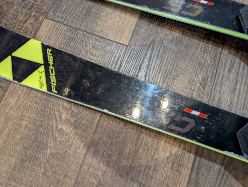 Fischer RC4 GS Skis, 145cm, with Fischer Z11 Bindings