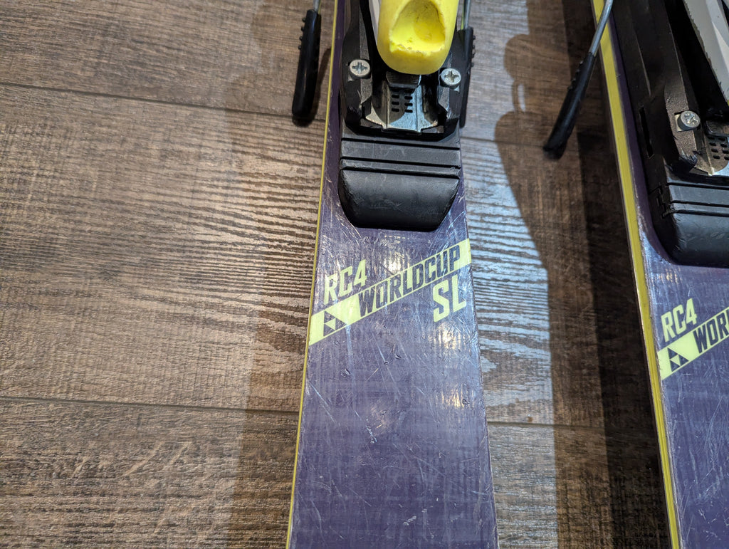 Fischer RC4 Worldcup SL Skis, 150cm, with Head SX9 Bindings