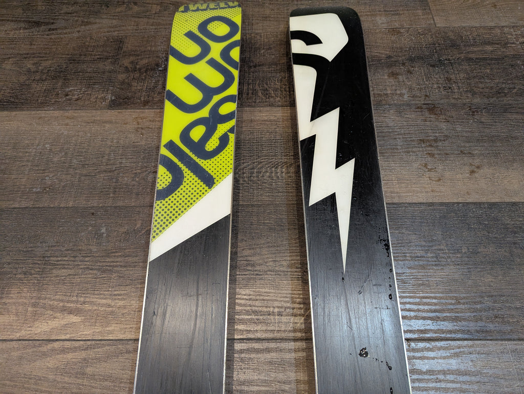 Salomon 2012 186cm All Mountain Rocker Skis, No Bindings