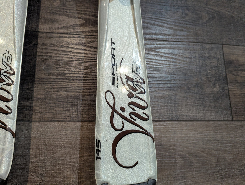 Blizzard Viva Skis, 145cm, Marker Viva Bindings, OLDER BINDINGS