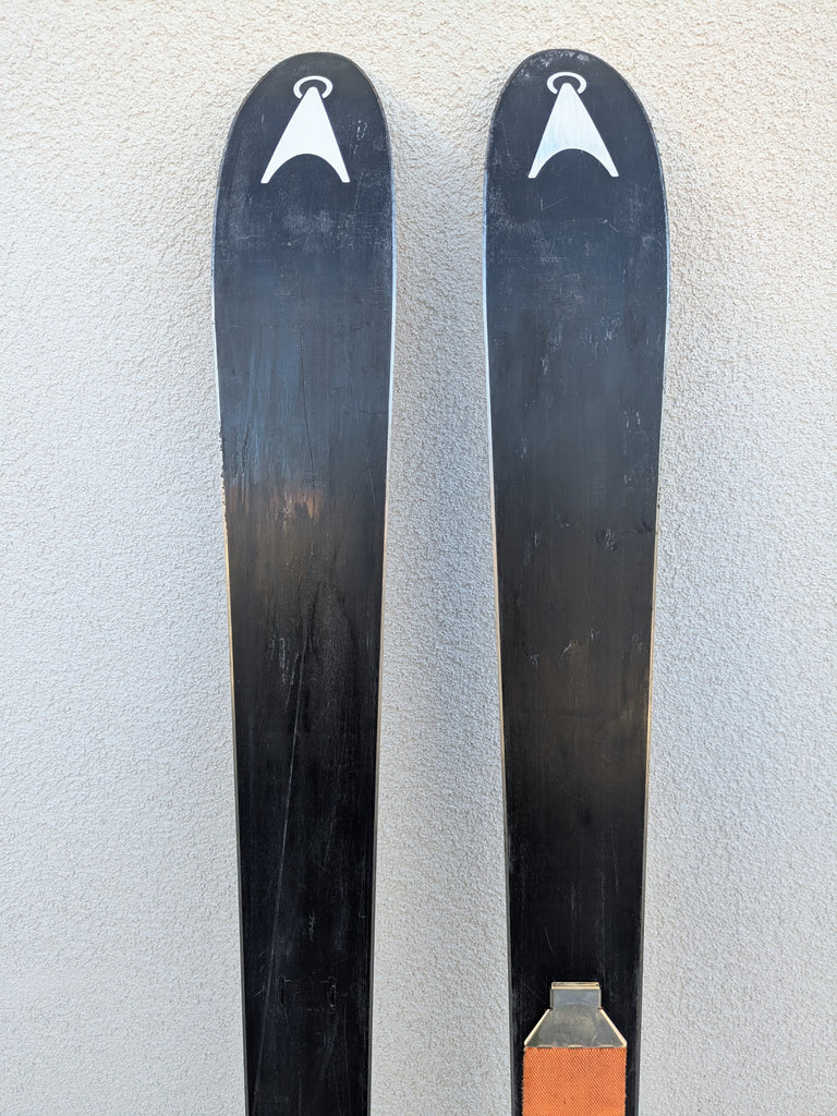 Asnes Light Duty Telemark Skis, 170cm,  Voile Switchback Telemark Bindings and skins