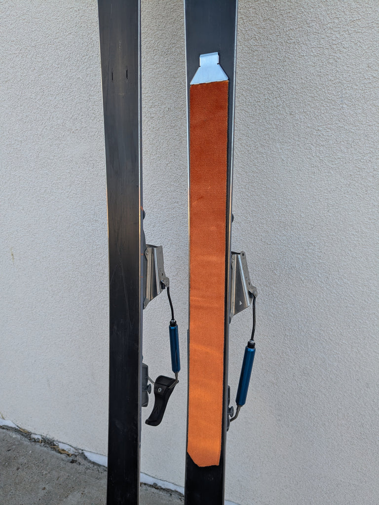 Asnes Light Duty Telemark Skis, 170cm,  Voile Switchback Telemark Bindings and skins