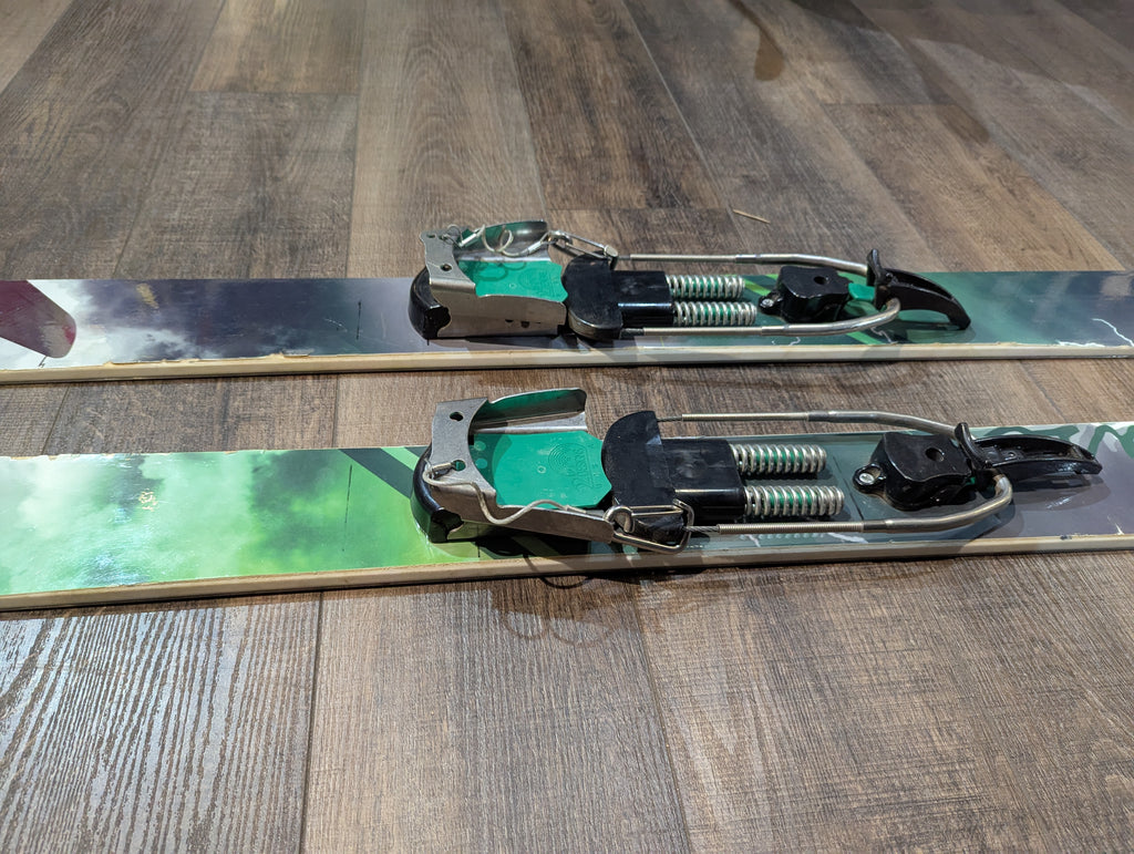 Blue House Mr. Rocker Twin Tips Telemark Skis, 171cm, 22 Designs