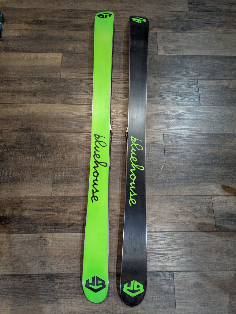 Blue House Mr. Rocker Twin Tips Telemark Skis, 171cm, 22 Designs