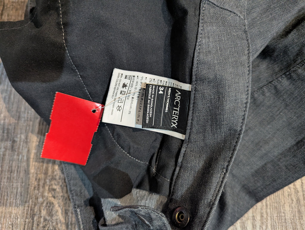 Arc'Teryx A2B Commuter Pants, Men, 34, Gray