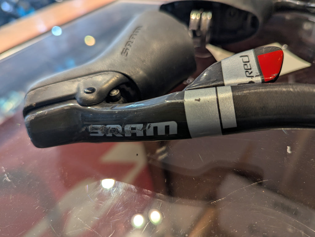 Sram Red DoubleTap Road Bike Shifter Brake Levers, Cable Brakes, 2x10, Carbon (2)