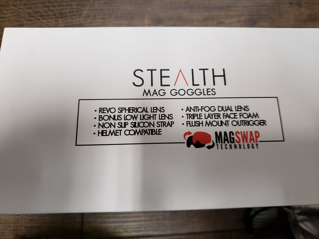5th Element Stealth Mag 2 lens magnetic ski snowboard goggle