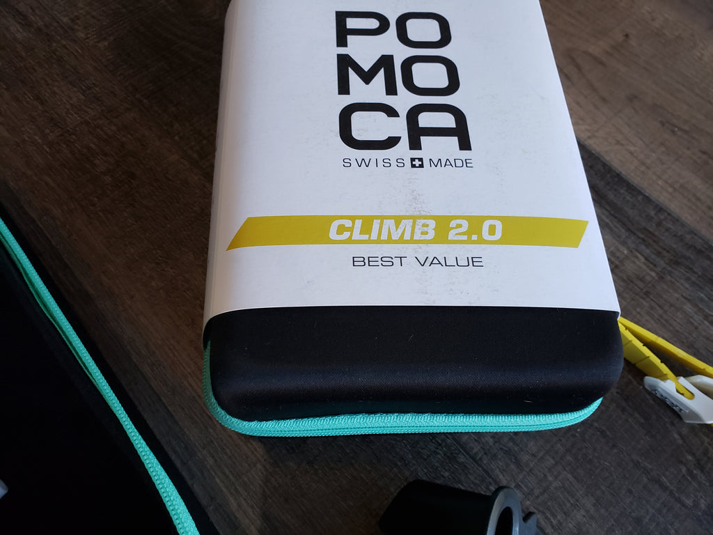 Pomoca Climb 2.0 climbing AT skins, back fixed adjustable length, 120mm wide