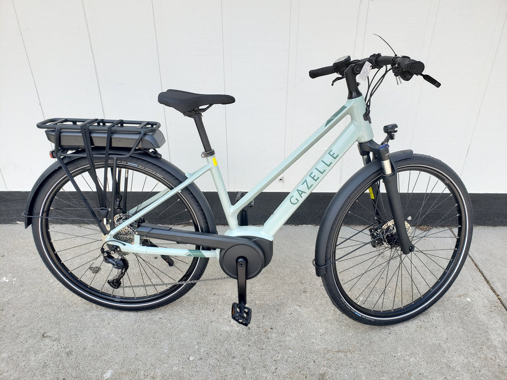 Gazelle Medeo T9 City E-Bike, Light Olive