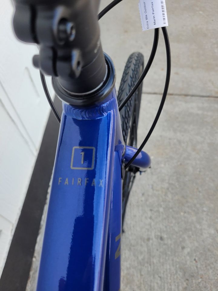 Marin Fairfax 1 Hybrid/Commuter Bike, Blue