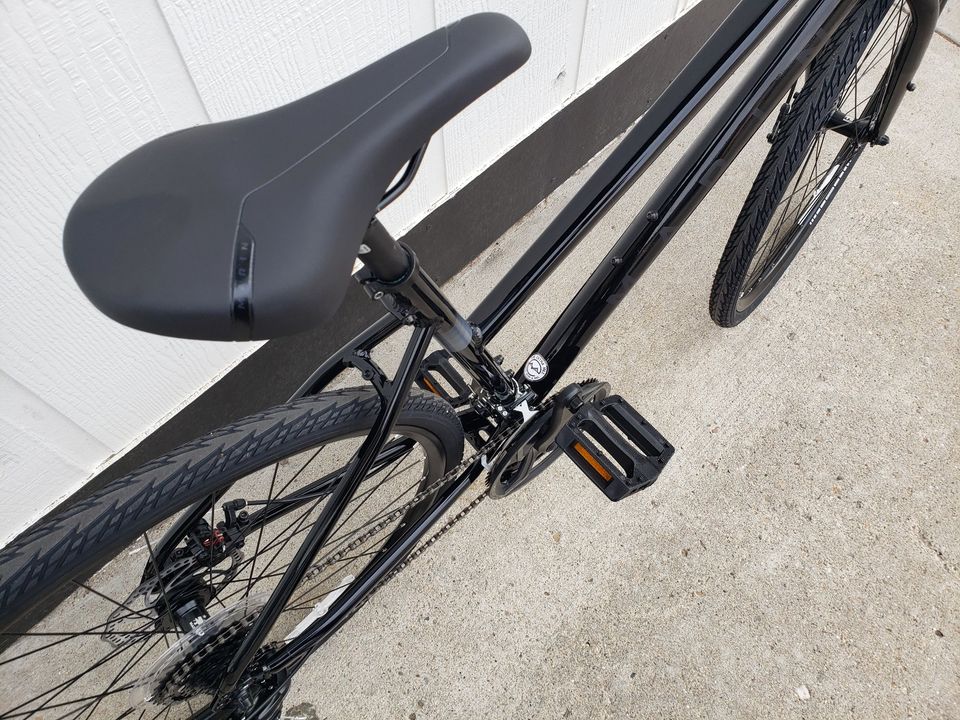 Marin Fairfax 1 Hybrid/Commuter Bike, Step-Thru, Black